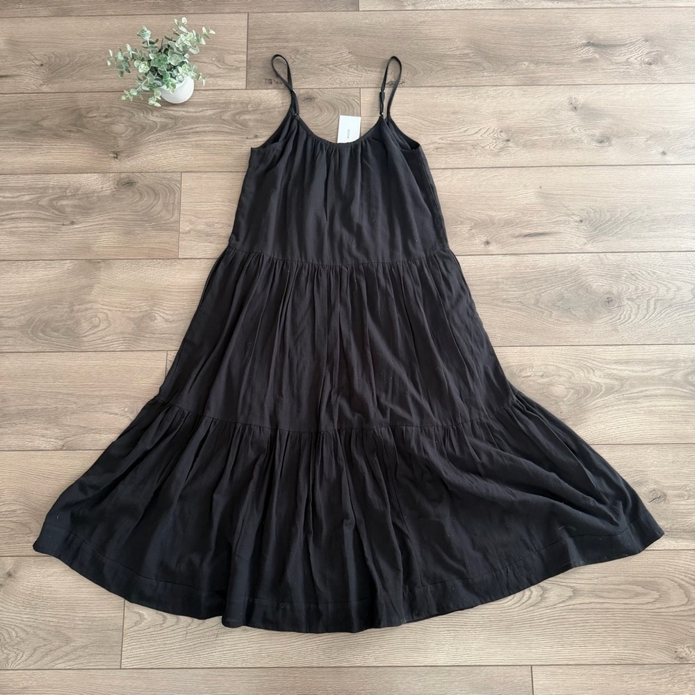 MIKOH Black Women's Dress Size 1 (Small) 100% Cotton - Picture 5 of 7